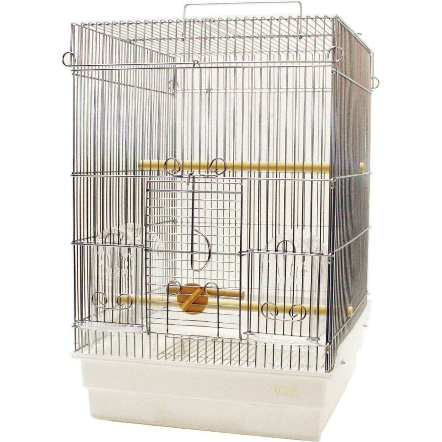 HOEI - ホーエイ 35手のり ステンレス鋼 白底 ペット用品、生き物-サークル、ケージ-ケージ、アクセサリー