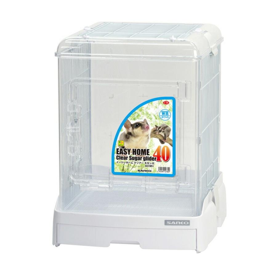 イージーホームクリアモモンガ40 新品未使用品 三晃商会 イージーホーム クリアモモンガ 40WH ホワイト : アールズ