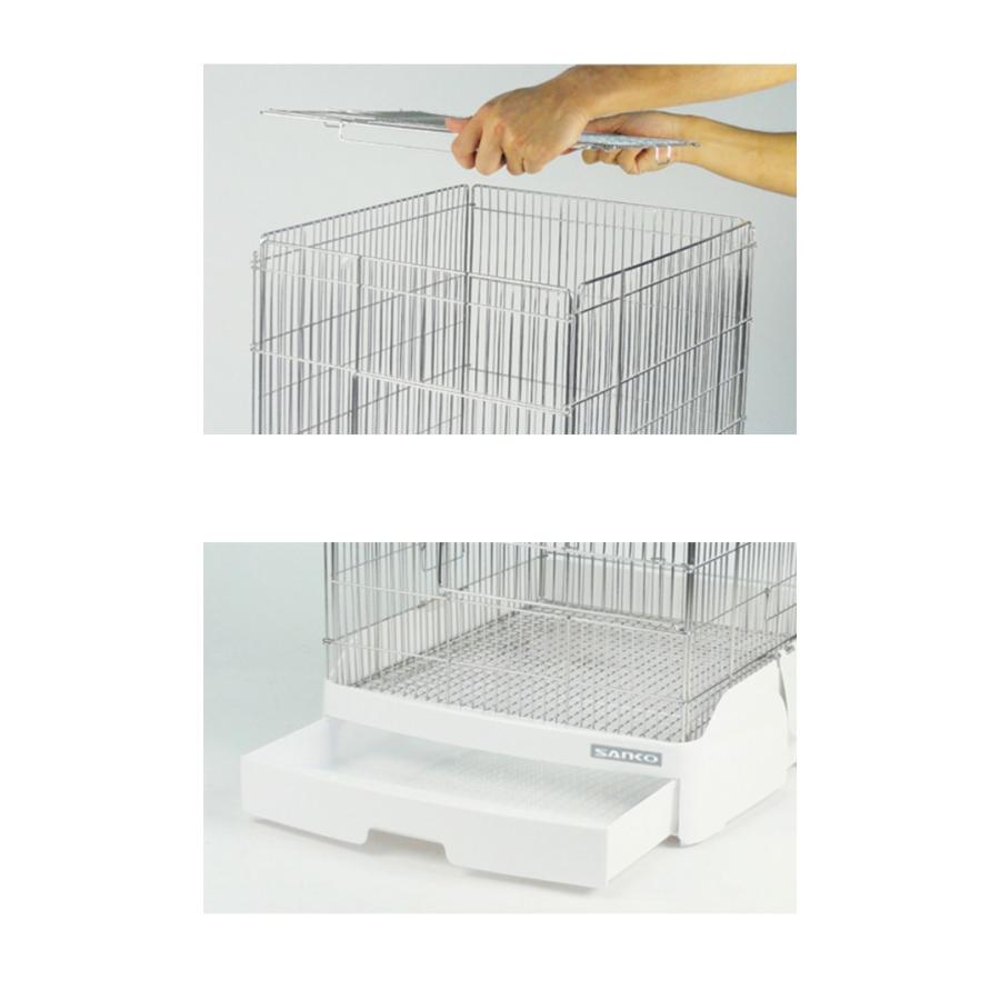 サンコー イージーホーム40ハイ WH 小動物用品 三晃商会 サンコー