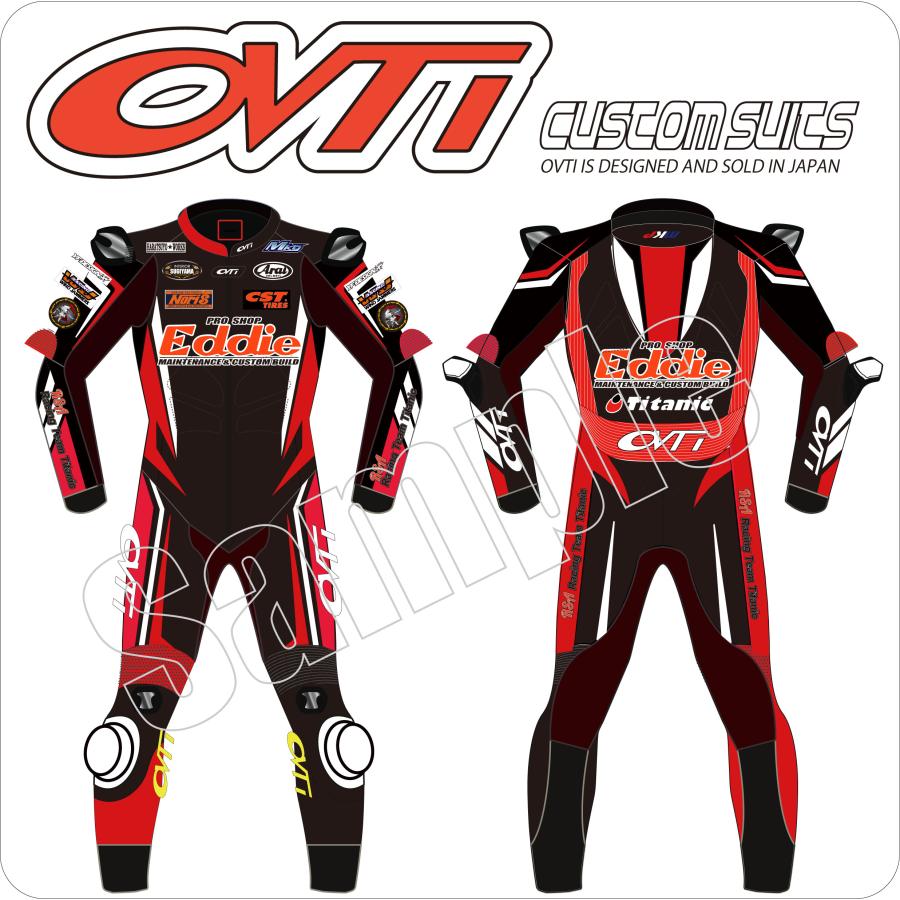 MFJ公認 フルオーダーレーシングスーツ OVTI オヴティ 革ツナギ MFJ公認 フルオーダーレーシングスーツ OVTI オヴティ 革ツナギ