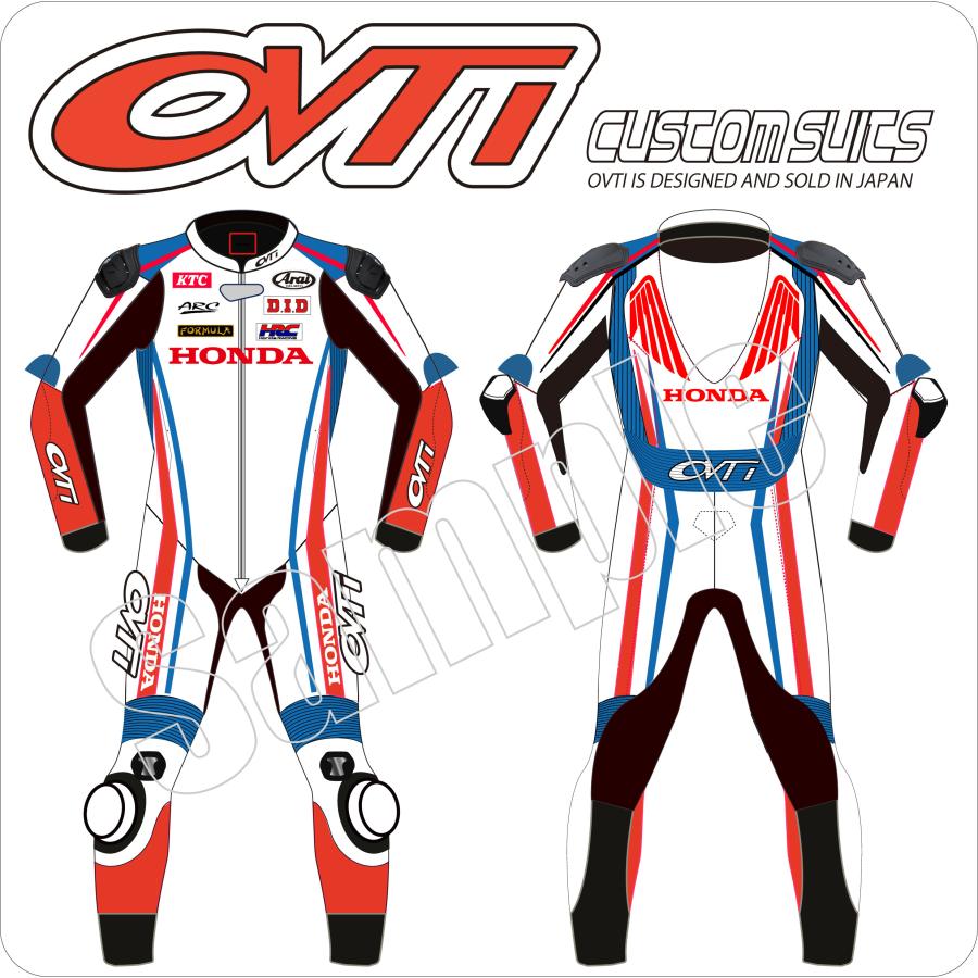 MFJ公認 フルオーダーレーシングスーツ OVTI オヴティ 革ツナギ MFJ公認 フルオーダーレーシングスーツ OVTI オヴティ 革ツナギ
