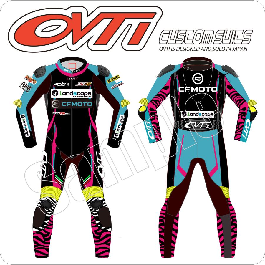 MFJ公認 フルオーダーレーシングスーツ OVTI オヴティ 革ツナギ MFJ公認 フルオーダーレーシングスーツ OVTI オヴティ 革ツナギ