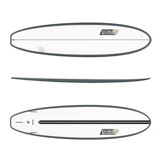 43%OFF！8/17まで値下げ！超美品！CHANCHO 7'6” CHANNEL ISLANDS SURFBOARDS（チャネルアイランズサーフボード） AL