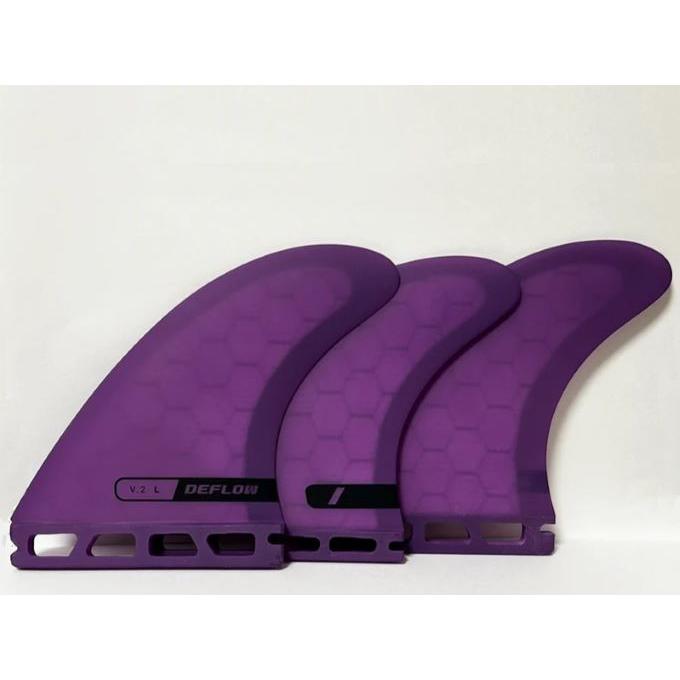 DEFLOW THRUSTER V.2 VIOLETフィン/LARGE FUTURE-TAB : Rsportsヤフー