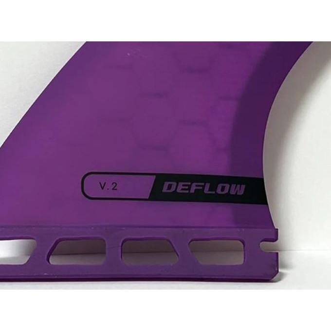DEFLOW THRUSTER V.2 VIOLETフィン/LARGE FUTURE-TAB : Rsportsヤフー