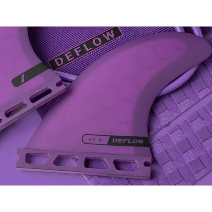DEFLOW THRUSTER V.2 VIOLETフィン/LARGE FUTURE-TAB : Rsportsヤフー