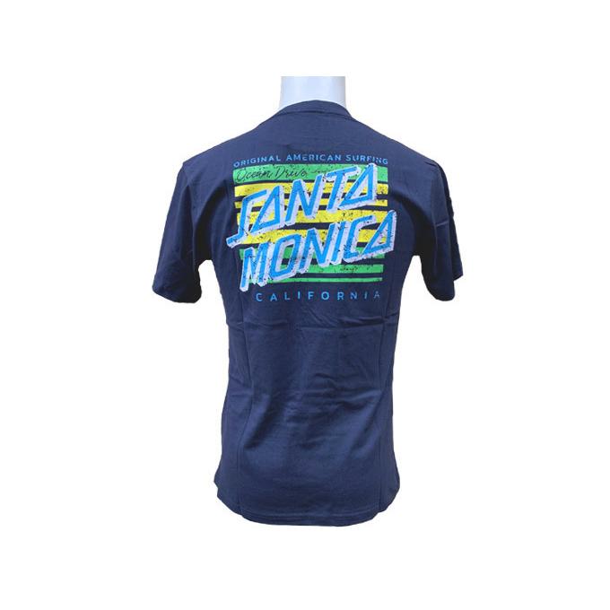 カジュアル コットン SANTAMONICA 半袖TシャツNO22565  Lサイズ　在庫大処分 |  | 02