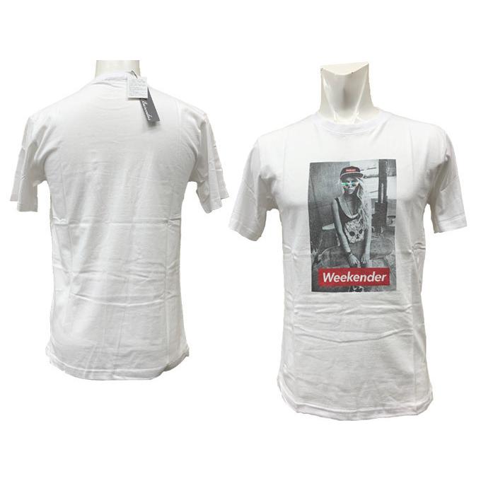 カジュアル コットン Weekender 半袖TシャツNO22563  Lサイズ　在庫大処分 | 