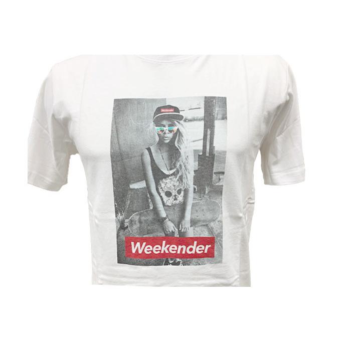 カジュアル コットン Weekender 半袖TシャツNO22563  Mサイズ　在庫大処分 |  | 03