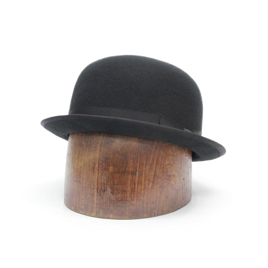 classic bowler hat Black クラシック ボーラーハット　ダービーハット ブラック 大きいサイズ｜rsstore｜08