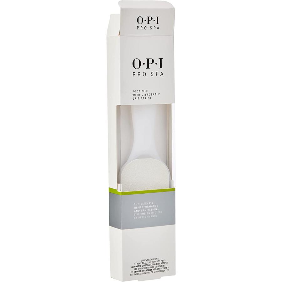 OPI(オーピーアイ) フットケア 角質取り(プロスパ ディスポーザブル フットファイル) 足裏 角質リムーバー ピーリング 2個 (x 1