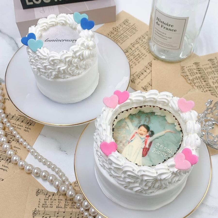 バーンアウェイケーキスタンダード［丸型］5号｜15cm｜燃える演出｜写真ケーキ｜プリントケーキ｜センイルケーキ｜誕生日｜記念日｜バースデー｜ギフト｜_4