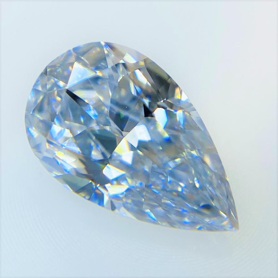 FANCY BLUE 0.404ct PS/RT0246/CGL : rt0246 : RTDiamonds - 通販 