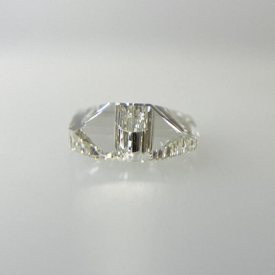 ダイヤモンド！アルファベットC/Uの形！ Iカラー SI1/0.286ct/RT0486 