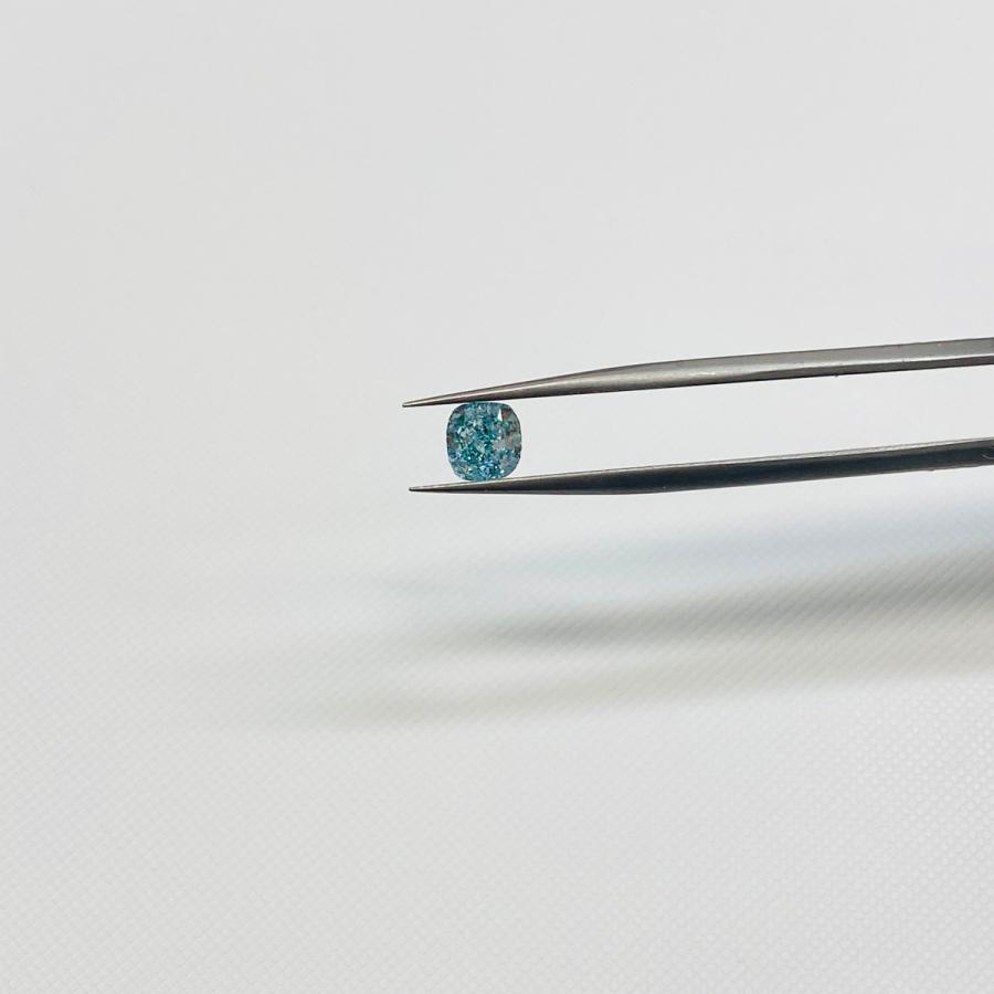 FANCY INTENSE GREEN BLUE 0.819ct PS/RT0684/CGL : RTDiamonds - 通販 
