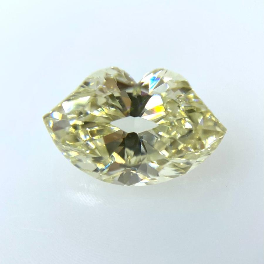 LIPS！唇の形！ VERY LIGHT YELLOW 0.689ct/RT0880/CGL 【公式通販】