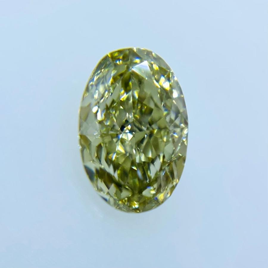 [即日発送] カメレオン！FANCY GRAYISH GREEN YELLOW 0.461ct OV/RT1077/CGL 【2257052116】(81400円)