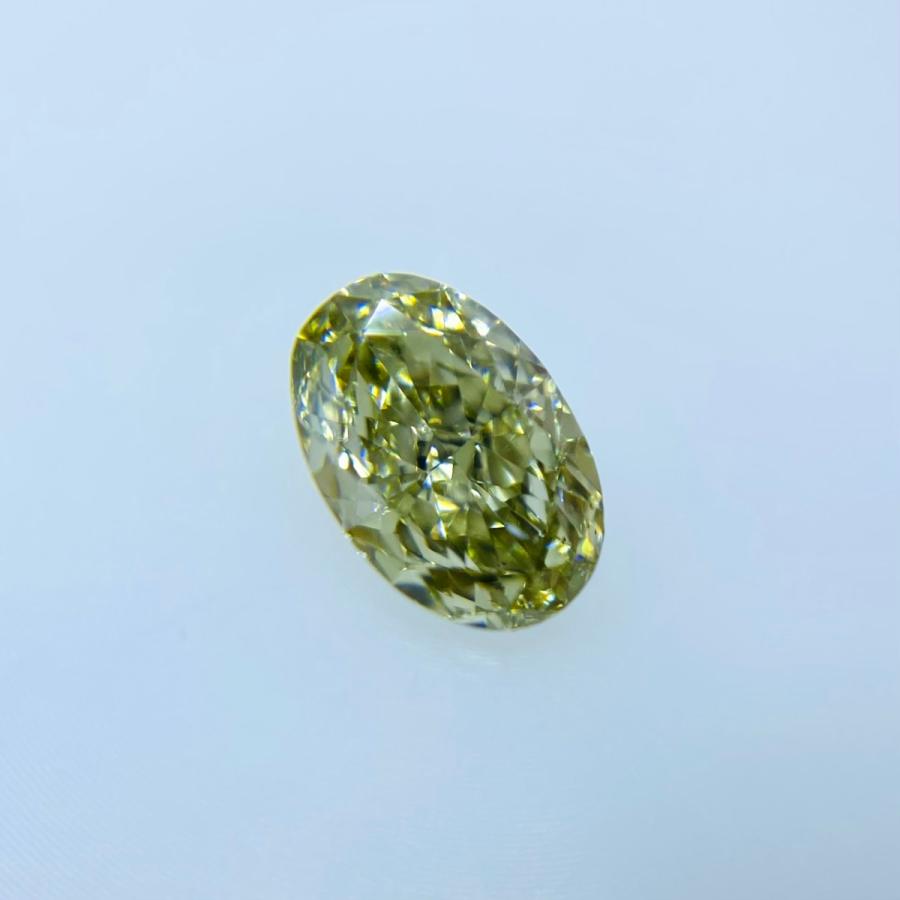 [即日発送] カメレオン！FANCY GRAYISH GREEN YELLOW 0.461ct OV/RT1077/CGL 【2257052116】(81400円)