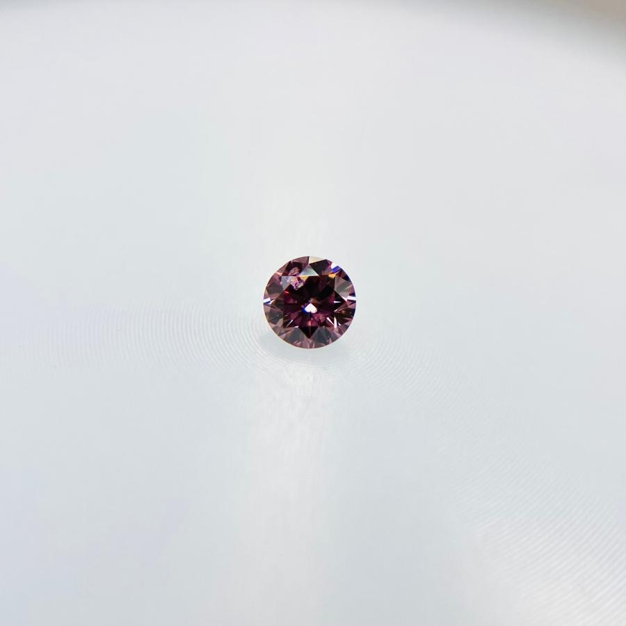 FANCY VIVID PINK 0.043ct RD/RT2082/CGL