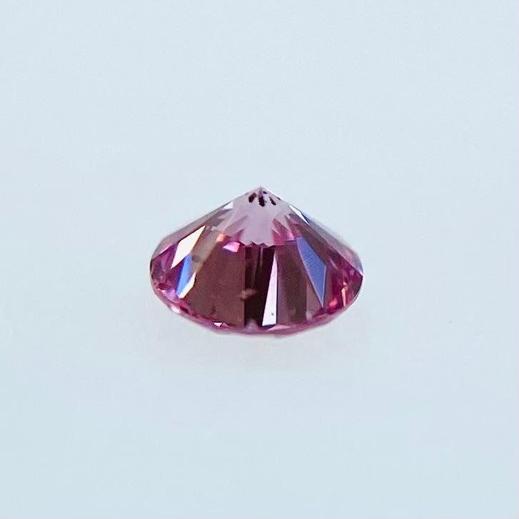 FANCY VIVID PURPLISH PINK 0.046ct RD/RT2287/CGL : RTDiamonds 