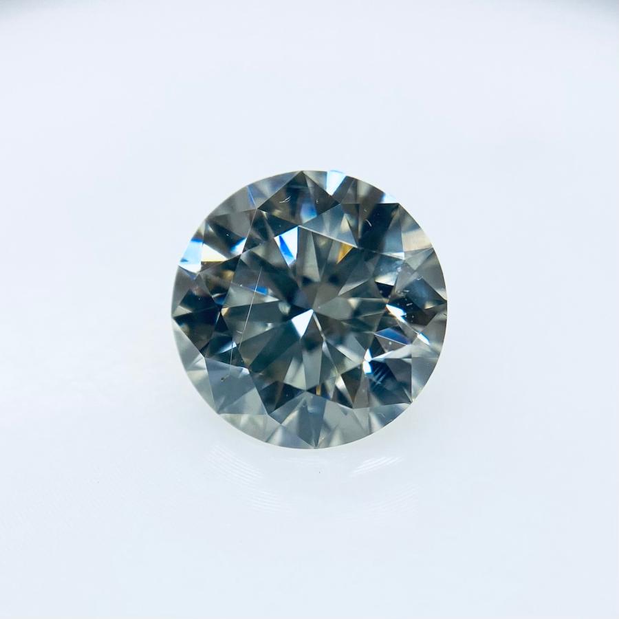 FANCY LIGHT GRAY 1.12ct RD/RT2357/GIA : rt2357 : RTDiamonds - 通販 