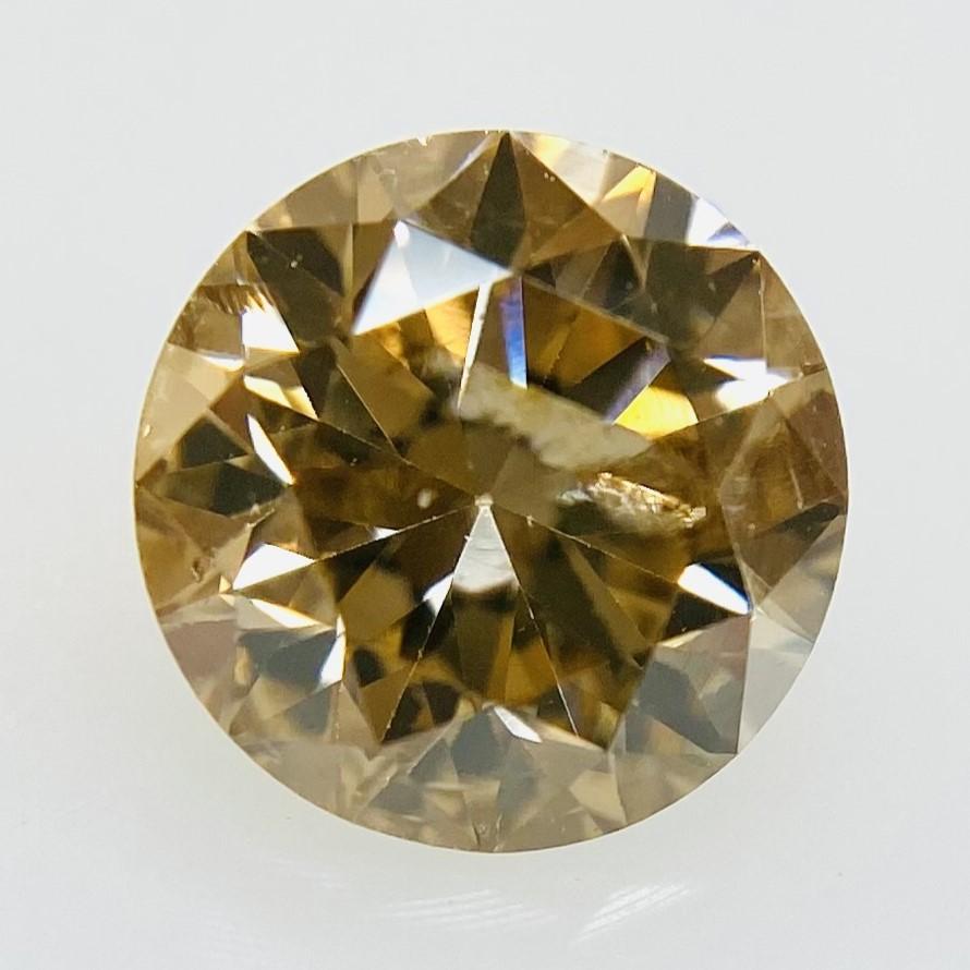 FANCY BROWN 0.800ct RD/RT2373/CGL : rt2373 : RTDiamonds - 通販 