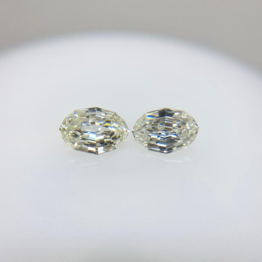 オーバルシェイプ セット石 0.400ct/0.417ct/RT2593/CGL
