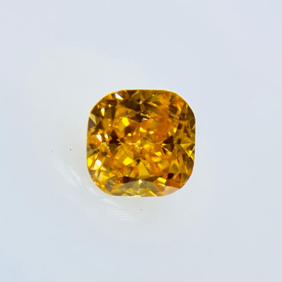 FANCY VIVID YELLOW ORANGE 0.30ct CU/RT2616/GIA_2