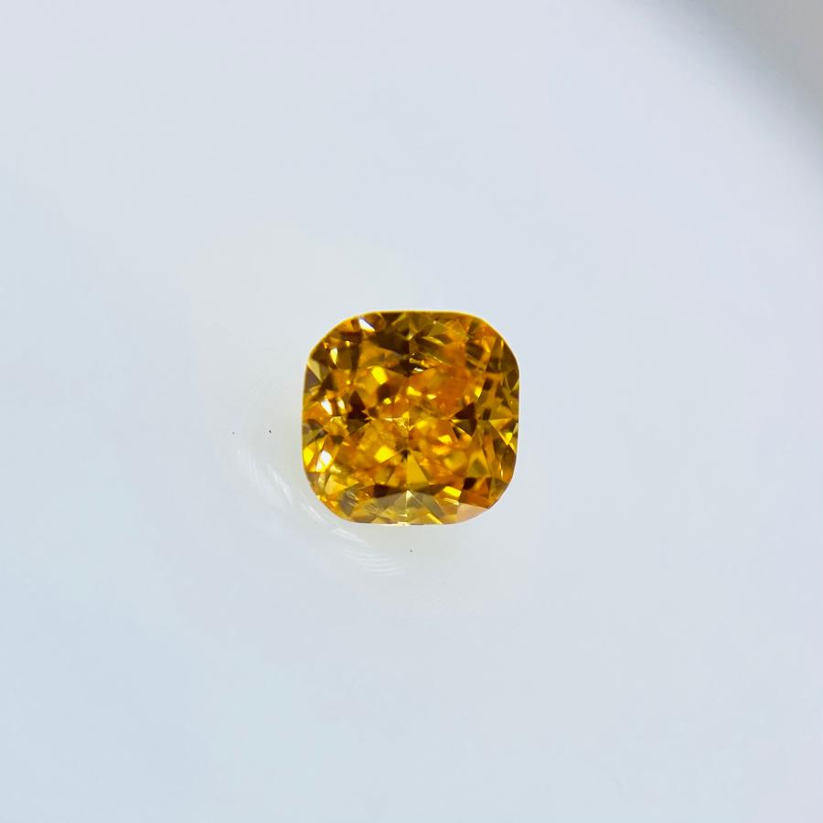 FANCY VIVID YELLOW ORANGE 0.30ct CU/RT2616/GIA_3