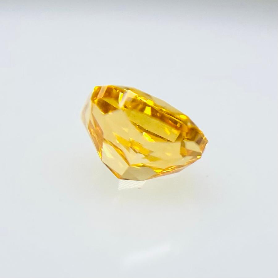 FANCY VIVID YELLOW ORANGE 0.30ct CU/RT2616/GIA_6