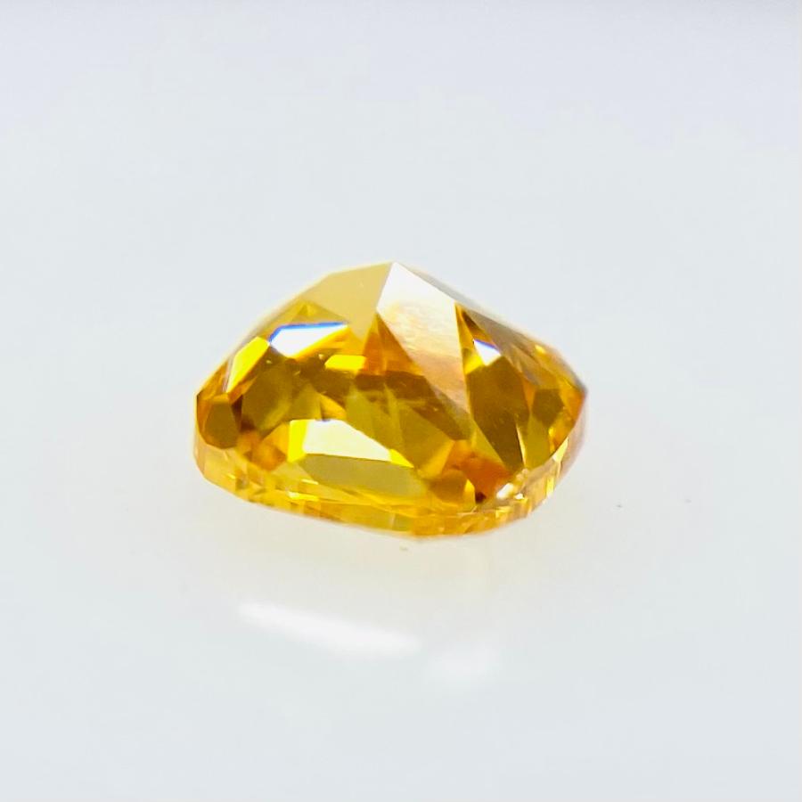 FANCY VIVID YELLOW ORANGE 0.30ct CU/RT2616/GIA_7