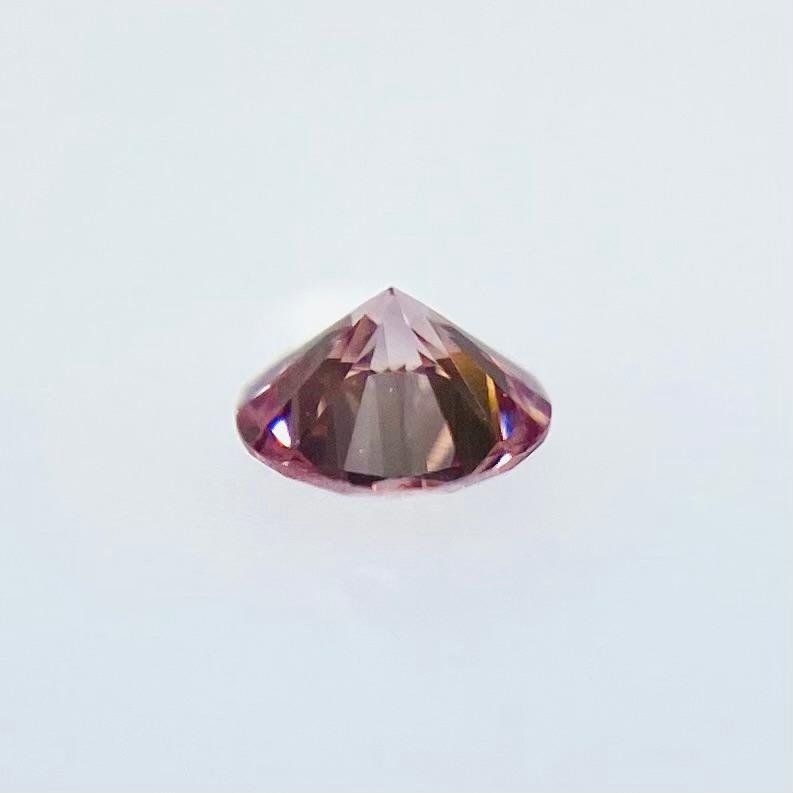 FANCY INTENSE PURPLISH PINK 0.063ct RD/RT2620/CGL : rt2620 