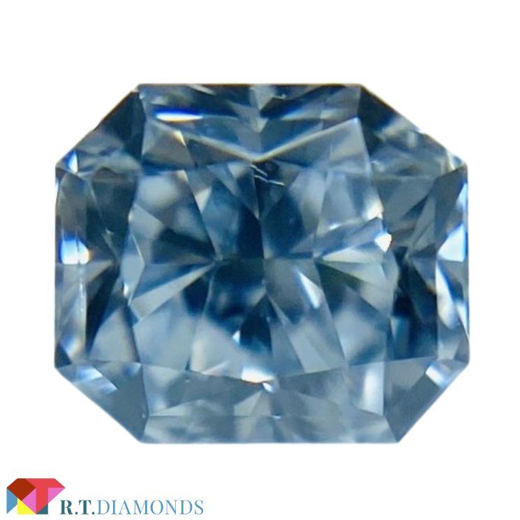 FANCY BLUE 天然ブルーダイヤモンド 0.20ct RCT/RT2650/GIA | 