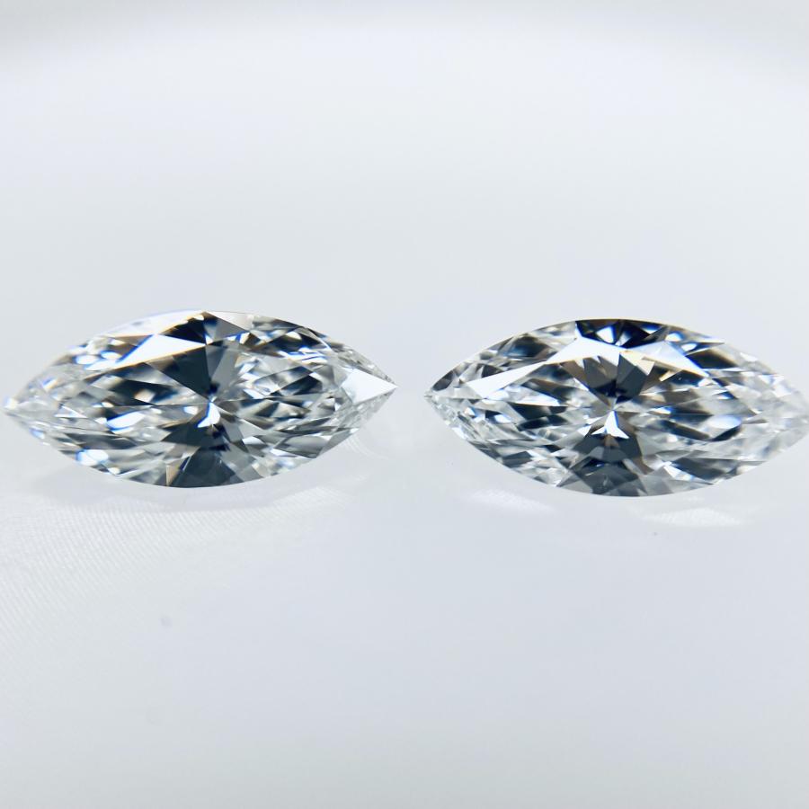 Dカラー IF マーキーズセット！DIAMOND！0.31ct/0.30ct/RT2679/GIA_1