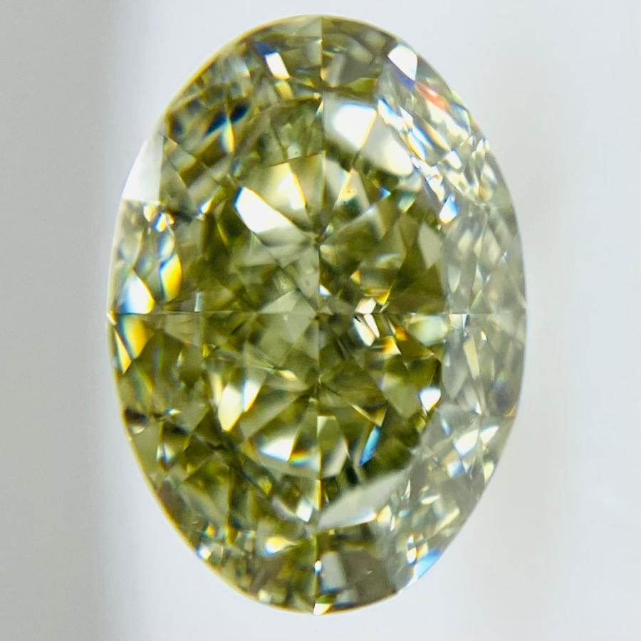 カメレオン！FANCY GRAYISH GREENISH YELLOW 1.29ct OV/RT2858/GIA 