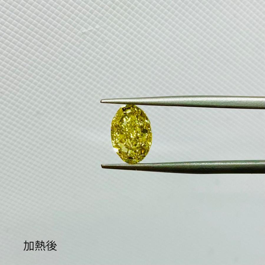 カメレオン！FANCY GRAYISH GREENISH YELLOW 1.29ct OV/RT2858/GIA 