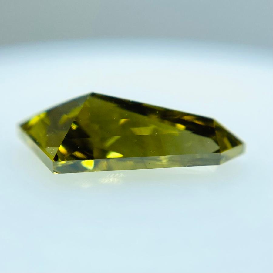 FANCY DARK BROWN GREENISH YELLOW 1.59ct/X/RT2864/GIA : R.T.