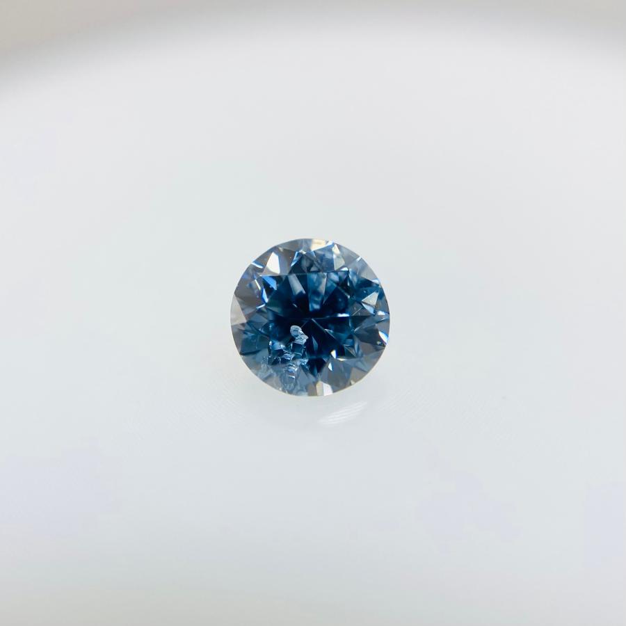 FANCY VIVID BLUE 天然ブルーダイヤモンド 0.270ct RD/RT3100/CGL |  | 02