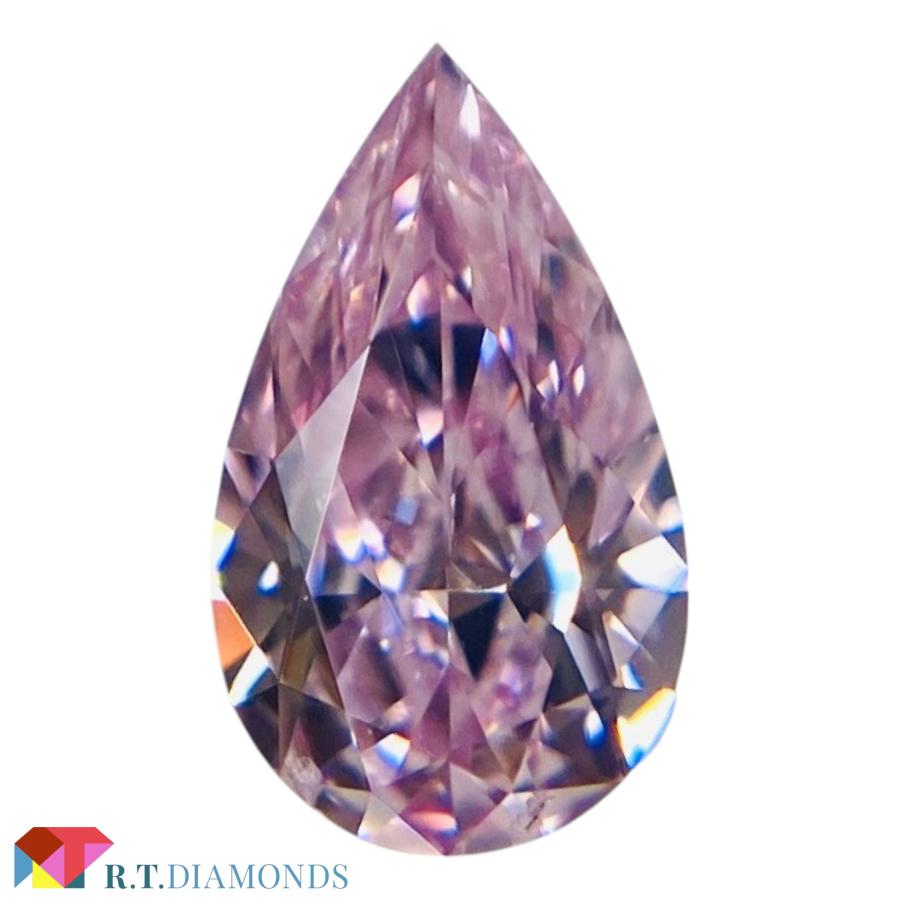 FANCY INTENSE PURPLISH PINK 0.249ct/PS/RT3196/CGL | 