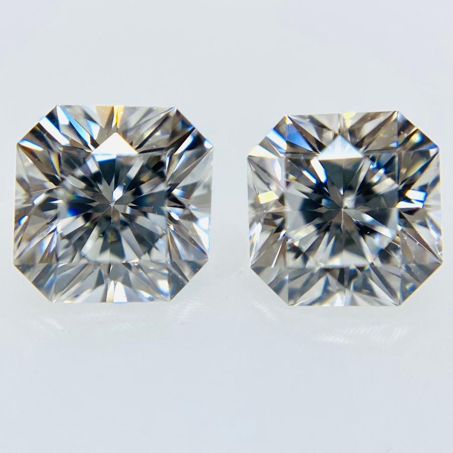 ラディアントカット！セット石！0.408ct/0.438ct RAD/RT3245/CGL_1