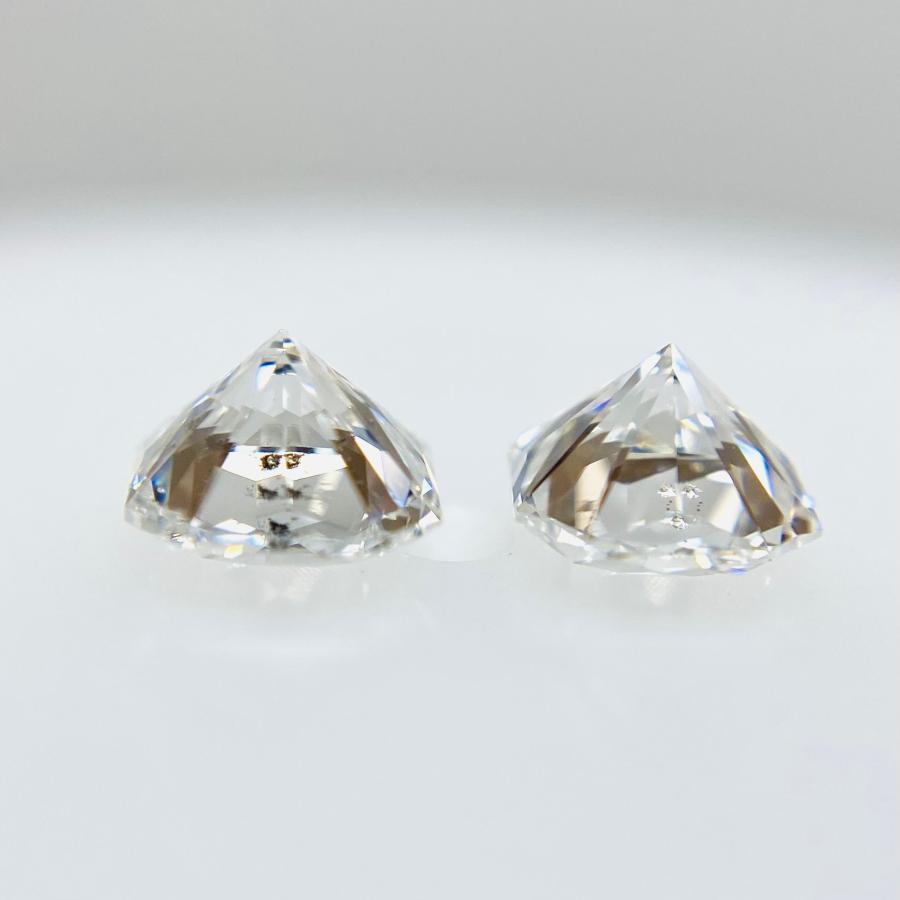 ラディアントカット！セット石！0.408ct/0.438ct RAD/RT3245/CGL_4