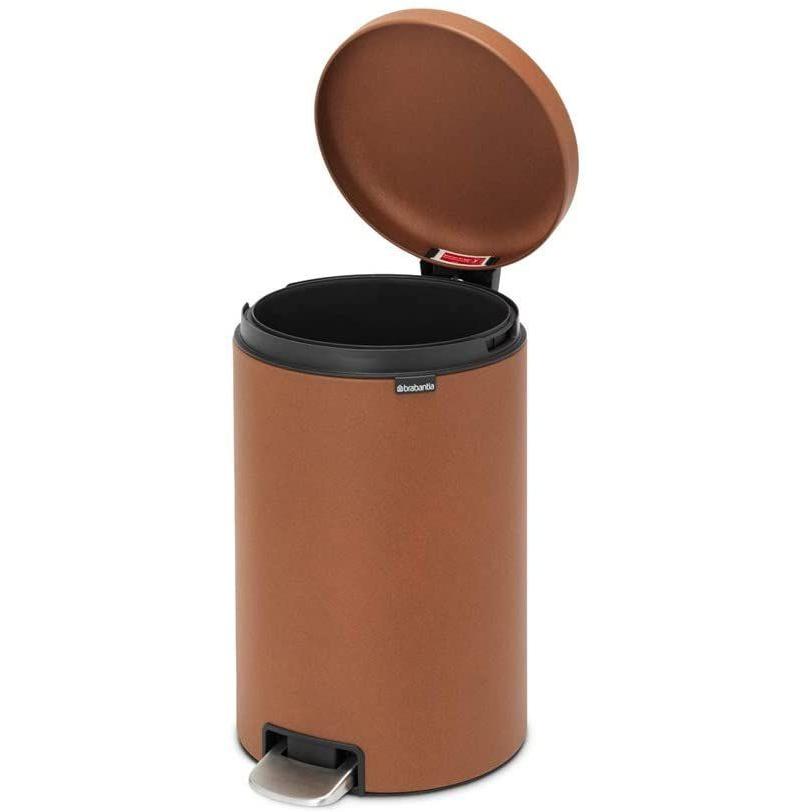 ブラバンシア ペダル式ゴミ箱 ミネラル・シナモン 20L ラグジュアリーコレクション ダストボックス ソフトクローズ 304545 ペダル式ゴミ箱 ミネラル シナモン 20L ラグジュアリーコレクション ダストボックス ソフトクローズ サイズ