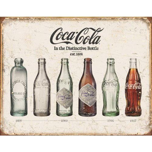 ブリキ看板 コカ・コーラ est.1886 付与 - イベント、販促用