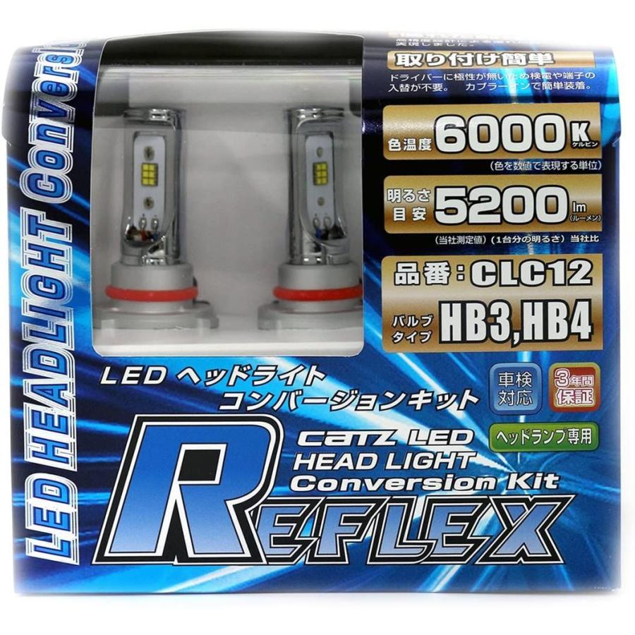 CATZ(キャズ) LED REFLEX(リフレクス) ヘッドライトコンバージョンキット HB3/HB4タイプ CLC12｜rtier-shop｜02