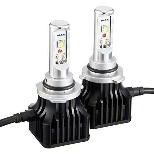 PIAA ( ピア ) LEDヘッドライトバルブ 3700lm 6000K HB3/HB4 ホワイト 12V25W 2個入り LEH10