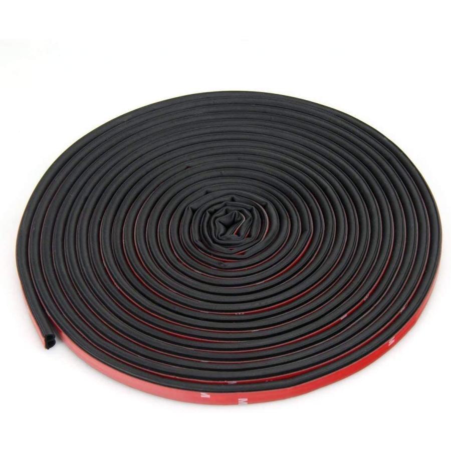 激安店舗 Ewolee 車用ドアモール 隙間テープ ドア 窓用 防音 風切り音 防止テープ 隙間風防止 寒さ対策 気密性アップ 防 B型 10m 黒 Topdental Com Ar