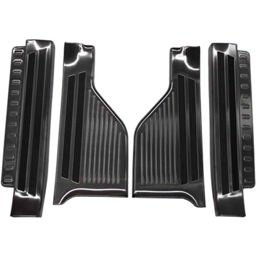 日本産 ルーミー タンク トール ジャスティ 内装 パーツ サイドステップ ガードスカッフプレート カスタムパーツ ブラック 4p 売り切れ必至 Turningheadskennel Com