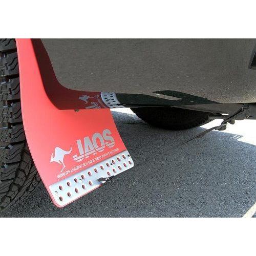 ジャオス(JAOS)　JAOS　マッドガードIII　デリカ　リヤセット　DELICA　MUD　REAR　レッド　RED　D:5　GUARD3