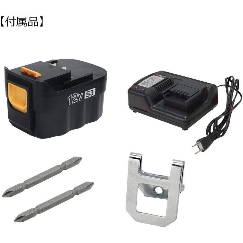 パオック(PAOCK) 充電式インパクトドライバー 12V共通バッテリー パオック(PAOCK) 充電式インパクトドライバー 12V共通バッテリー