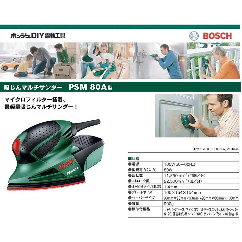 BOSCH(ボッシュ) 吸じんマルチサンダー PSM80Aの画像